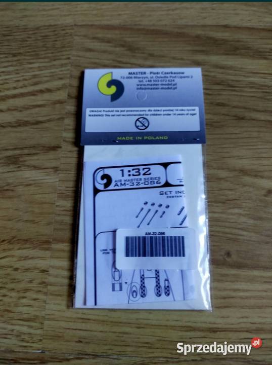 Uzbrojenie do modeli P38 Lightning 132 Master sprzedam