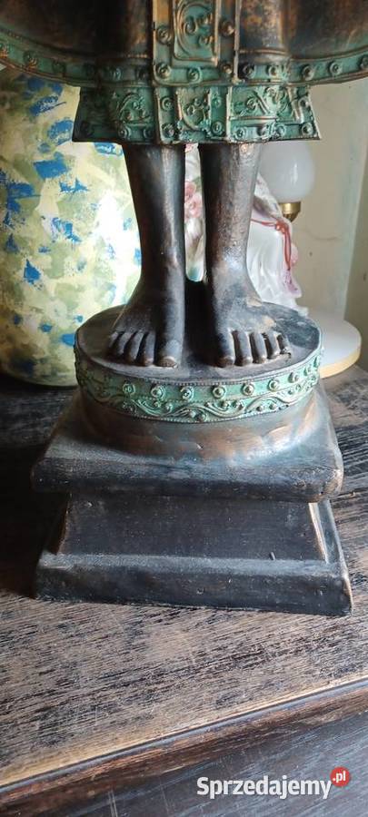 BUDDA 118 WYSOKA CIĘZKI POSĄG BRAK LEWEGO BARKU Poznań sprzedam