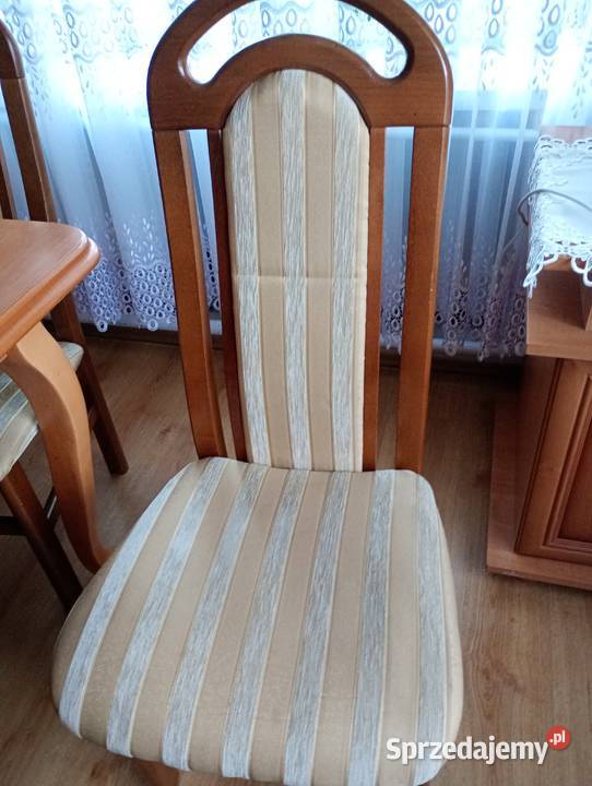 Stół rozkładany do jadalni8 krzeseł Brzeg