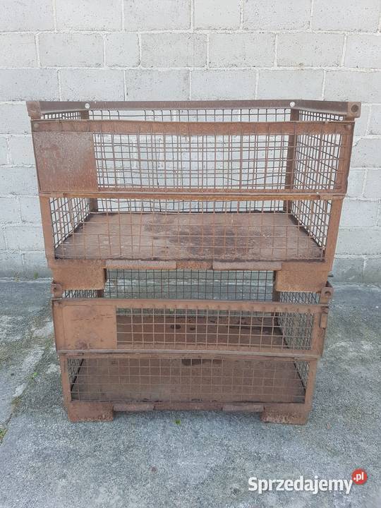 Giterbox pojemnik metalowy siatkowy Wiskitki