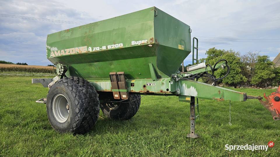 Rozsiewacz wapna amazone zgb 8200 2005 Brodnica
