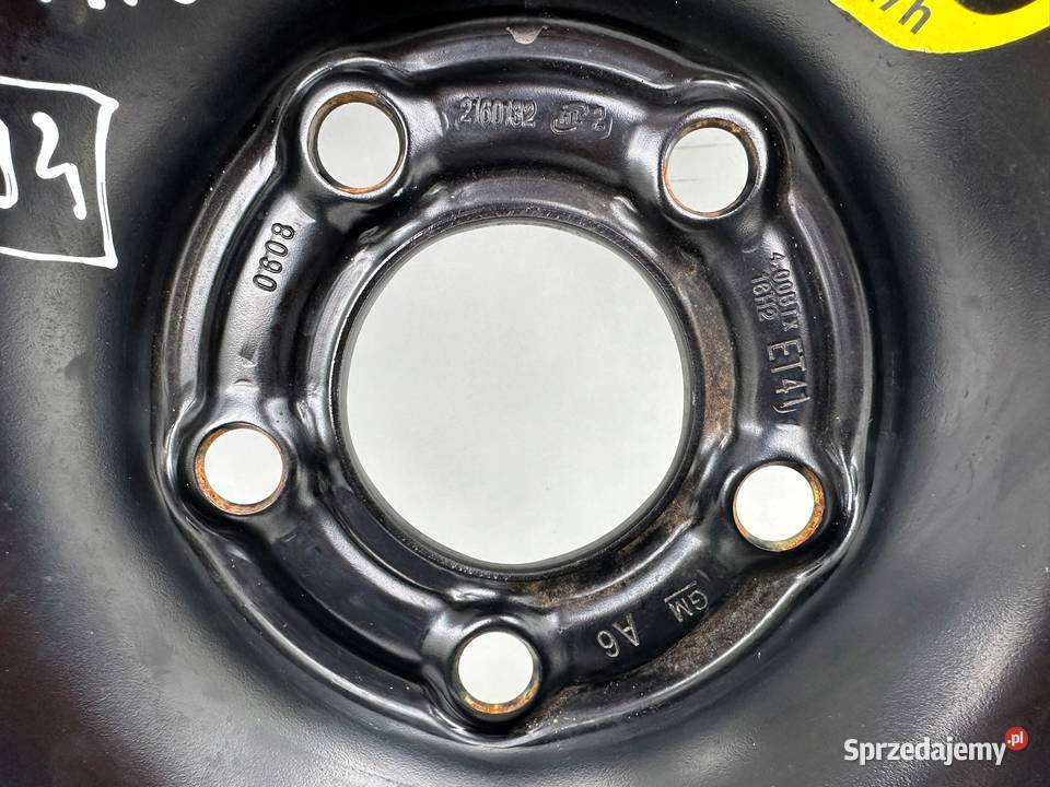 KOŁO ZAPASOWE DOJAZDOWE Opel Vectra C Astra H Rudka sprzedam