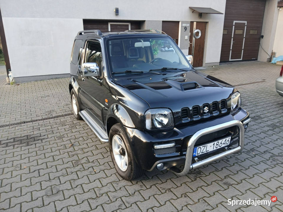 Suzuki Jimny 15DCI LIFT 4X4 klima alufelgi hak manualna Gryfino sprzedam