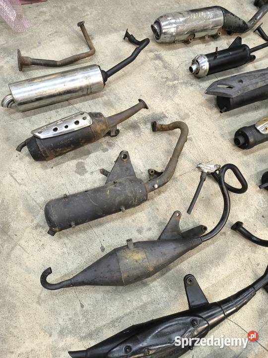 Tłumiki wydechy do skuterów 4T 2T Plecka Dąbrowa