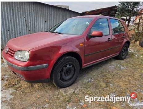 Volkswagen Golf IV sprzedaż syndyka welurowa tapicerka Stargard