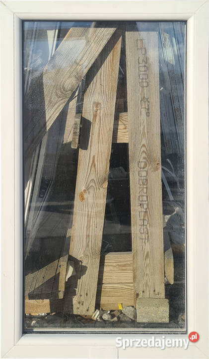 OKNA KacprzaK Witryna 58X106 FIX Używany PCV Siedlce