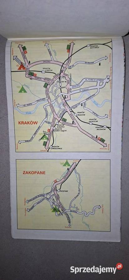 Campingi w Polsce 8 wydanie PRL oryginał 1981 Łęczyca