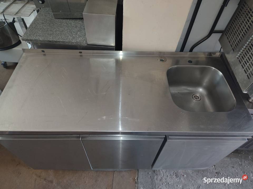 Zlew gastronomiczny zabudowany 151x65x90 Słupia Kapitulna sprzedam