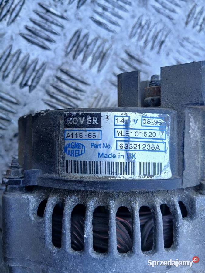 Alternator YLE101520 Rover 14 16 B Radłów