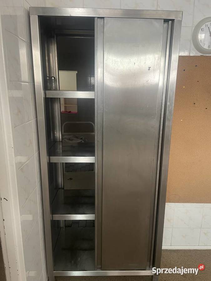 Szafki i stoły ze stali nierdzewnej