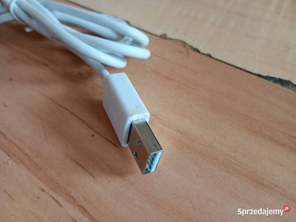 kabel przewód usb micro biały Szczecin