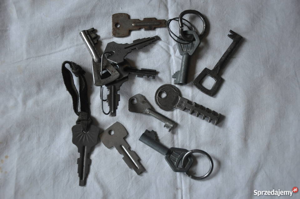 Stare klucze - komplet - dla kolekcjonera