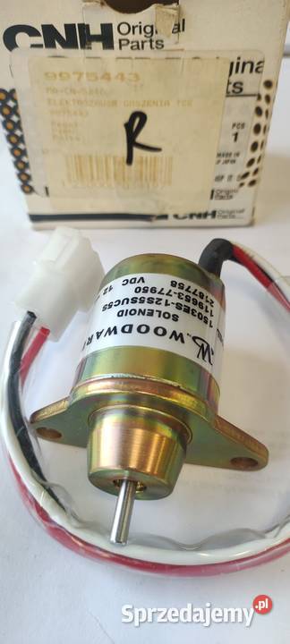 Elektrozawór gaszenia Newholland TCE2050 Białystok sprzedam