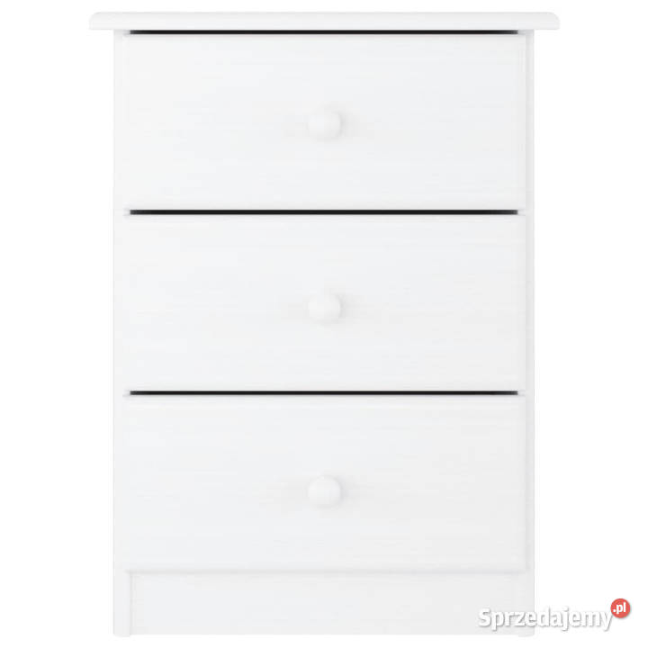 Szafka nocna ALTA biała 41x35x555 drewno sosnowe Warszawa