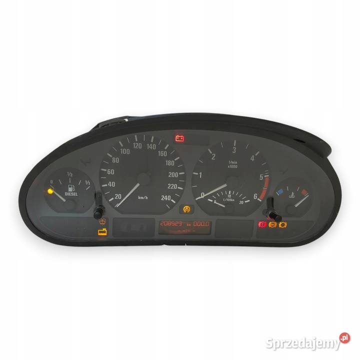LICZNIK ZEGARY 6932896 BMW E46 20 D Diesel 208 osobowe lubelskie Chełm