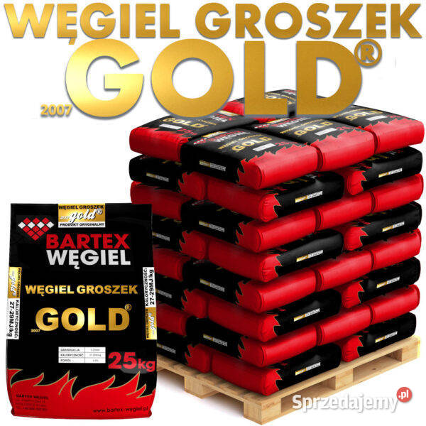 Węgiel groszek workowany Bartex Gold dostawa Opał dolnośląskie Środa Śląska sprzedam