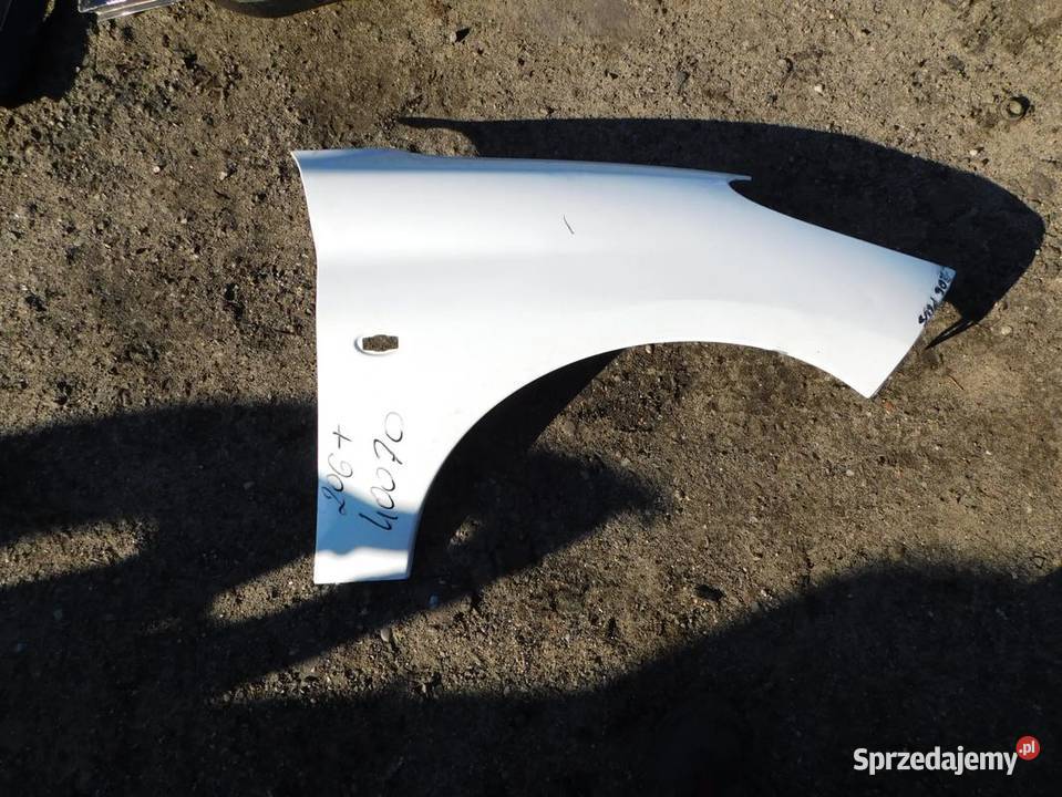 peugeot 206 błotnik 40070 WYSYŁKA osobowe Żory
