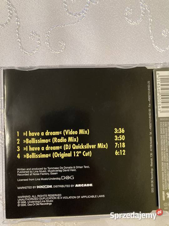 Płyta CD Maxi Singiel DJ Quicksilver I Have A Czerwionka-Leszczyny
