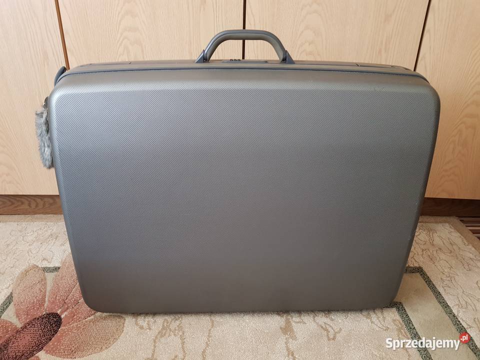 Walizka na kółkach Samsonite duża 80 l szara