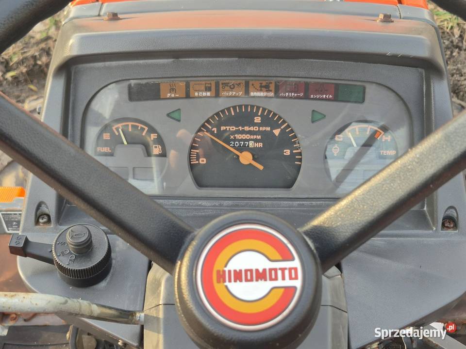 Witamy serdTraktorek traktor HINOMOTO N240D 24 sprzedam