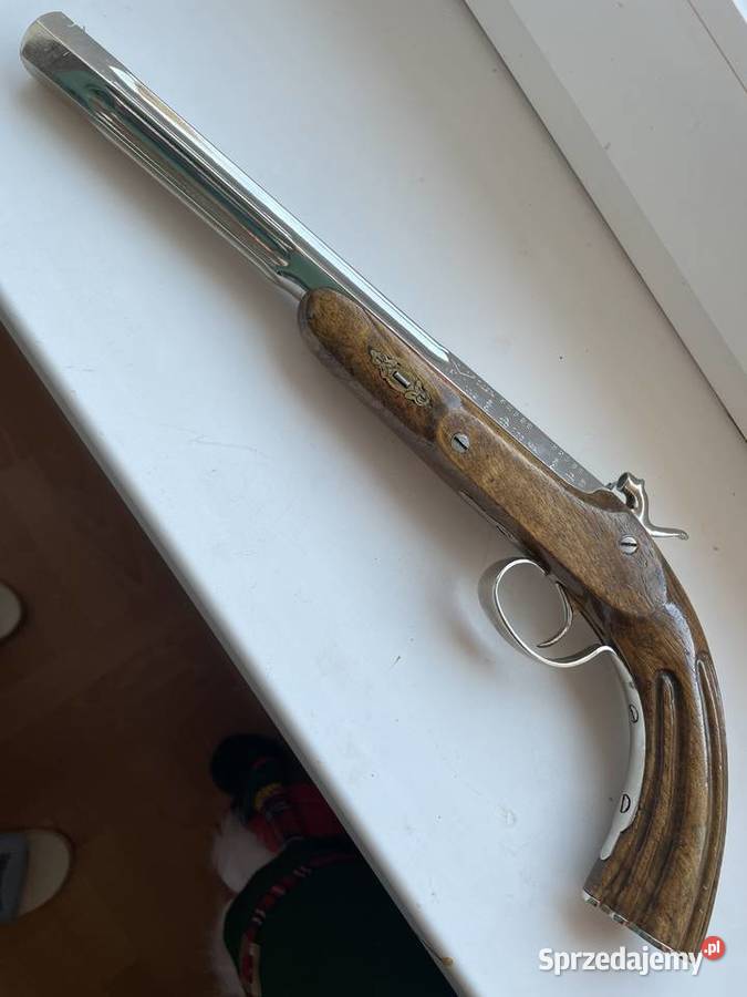 Pistolet kapiszonowy La Page czarnoprochowy Sporty strzeleckie i myślistwo Czaplinek