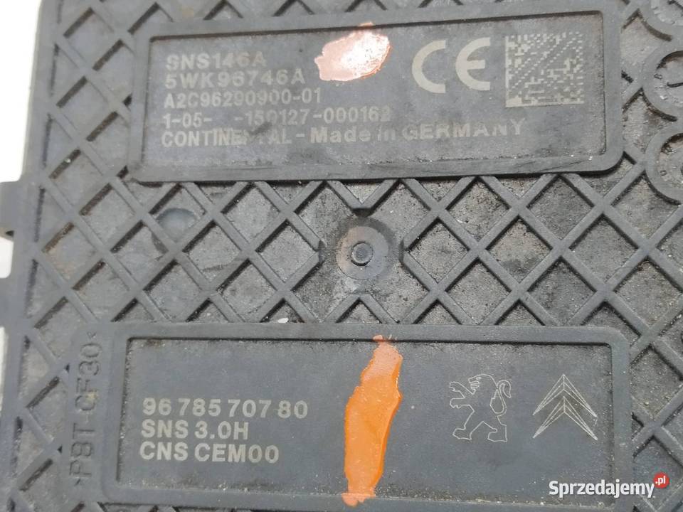 SONDA LAMBDA NOX 9678570780 5WK96746A 20 D 149