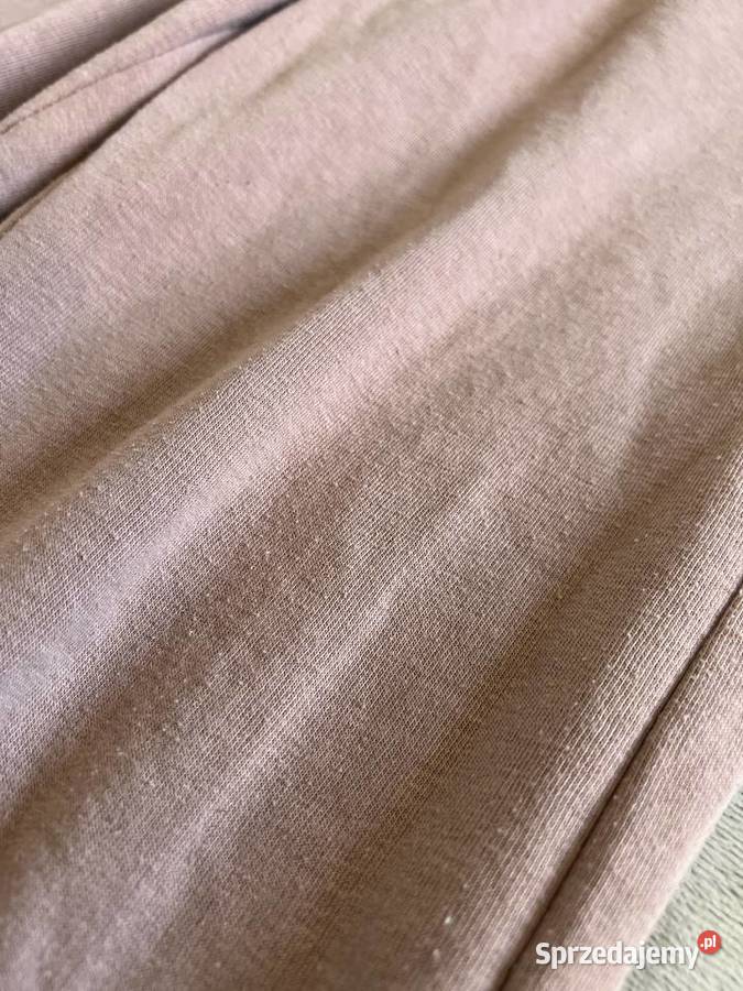 Spodnie dresowe dresy brudno różowe Spodnie Moda i Styl Jasło