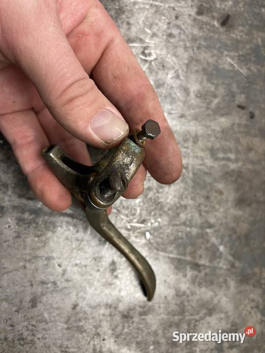 Dźwignia Stary motocykl odpreznik ssanie Złocieniec