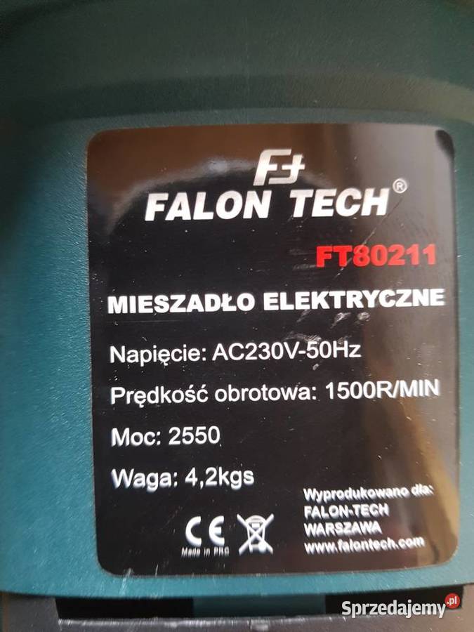 MIESZADŁO ELEKTRYCZNE DO ZAPRAW KLEJU BETONU