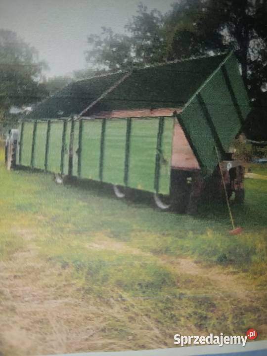 Przyczepa 24T wywrotka nieuszkodzony Przyczepy rolnicze Radziejów