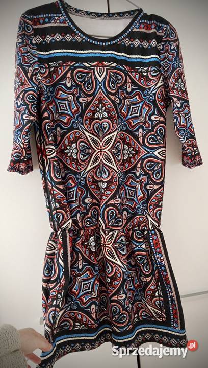 Stylowa sukienka boho rozmiar uniwersalny Nysa sprzedam