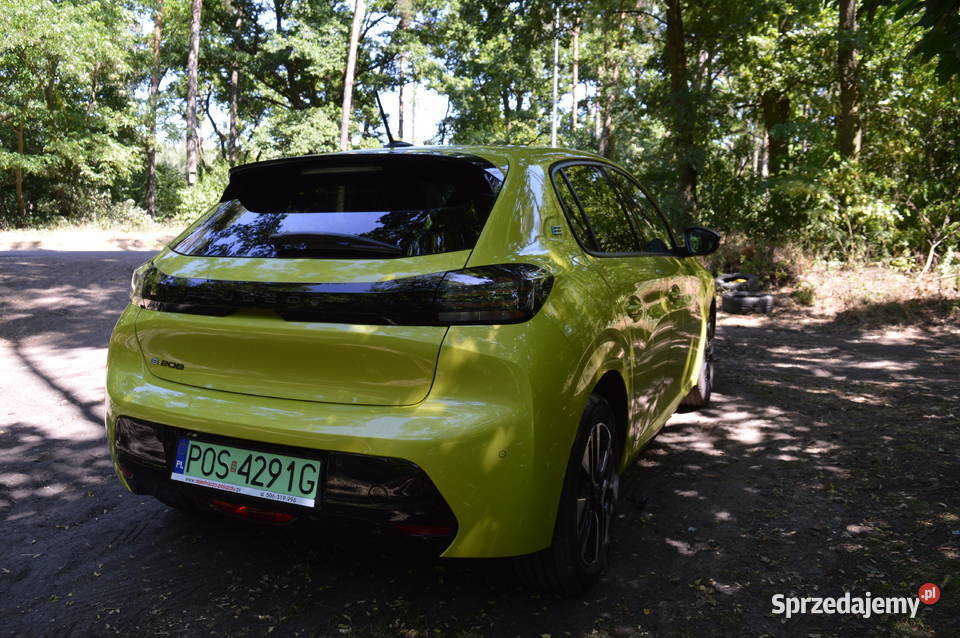 Peugeot 208 E208 Elektryk 2024 Allure CCS2 światła LED Ostrów Wielkopolski
