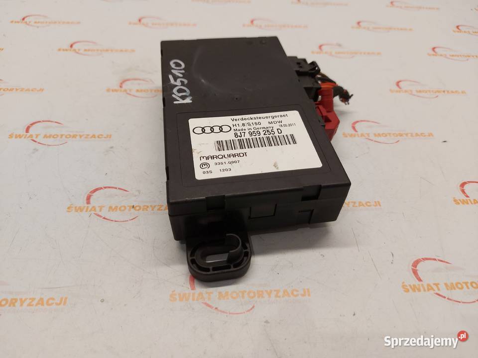 AUDI TT II 8J sterownik dachu 8J7959255D świętokrzyskie sprzedam