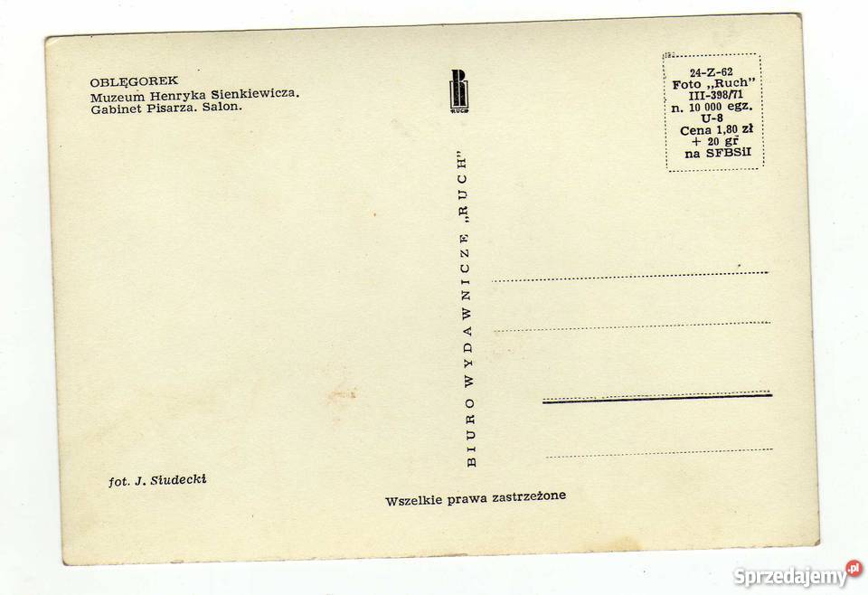 OBLĘGOREK POCZTÓWKA CZARNO BIAŁA WIELOWIDOKOWA 2 Krynki