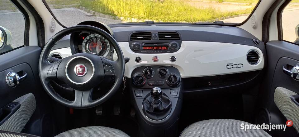 Fiat 500 12LOUNGEbezwypadkowynowy rozrząd 1200cm3 Wadowice