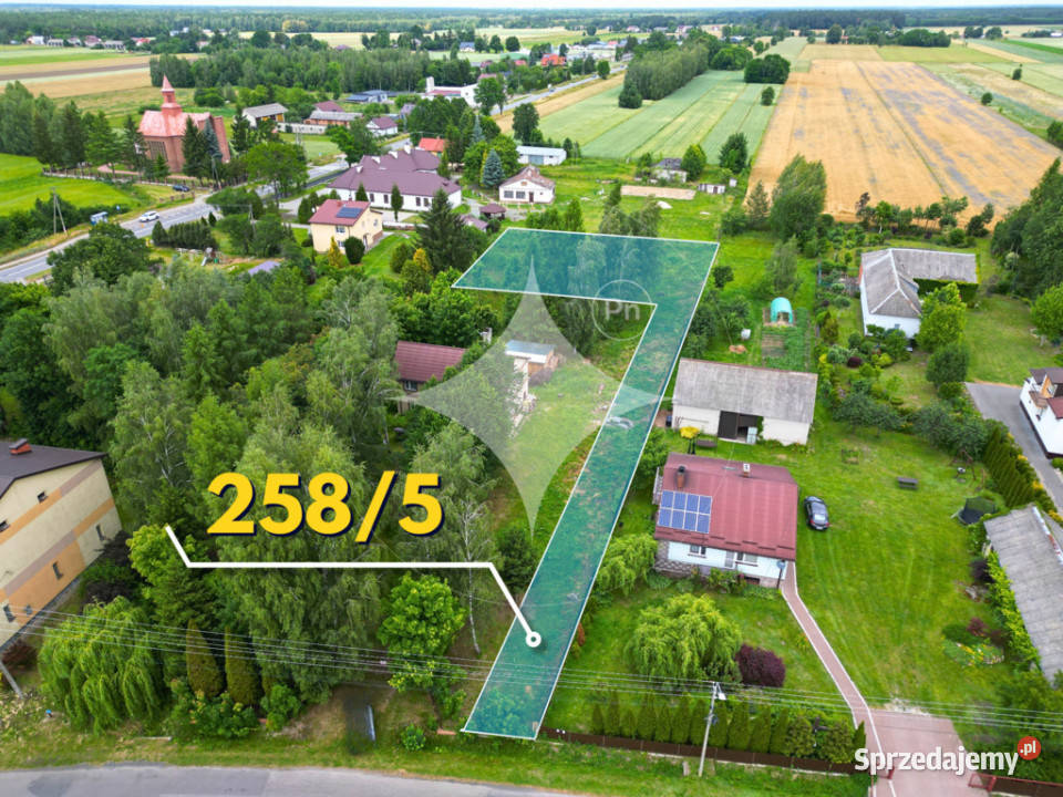 Pod dom wśród natury Dubów 1556 m lubelskie