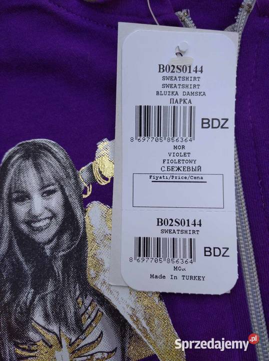 Bluza dziecięca Hannah Montana Gniezno