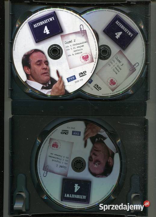 Alternatywy 4 Film DVD 3 X Płyty zachodniopomorskie Szczecin