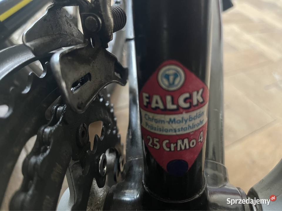 Rower czarny trekingowy miejski Falck małopolskie