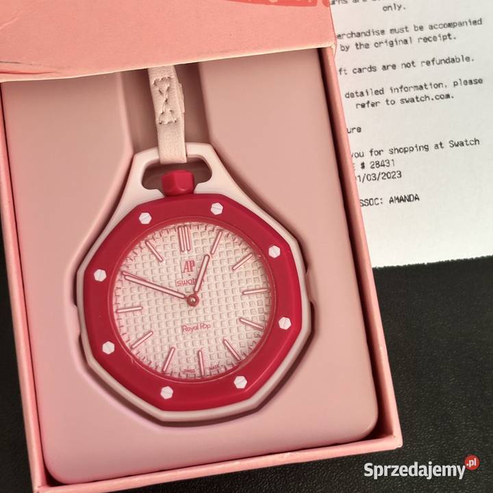 Zegarek Swatch x AP Otto Rosso Tarnów