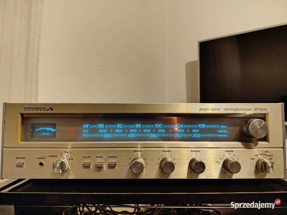 Sprzedam amplituner Pathe Marconi AT 1501V Częstochowa sprzedam