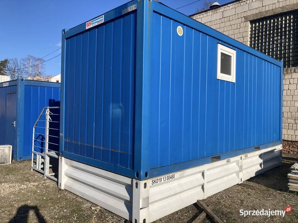 Kontener sanitarny 20 Containex prysznice