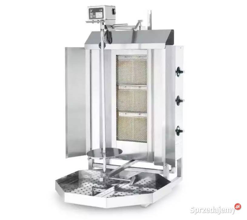 NOWY Kebab Gazowy HENDI 3 Palniki 143087 Ostrów Wielkopolski