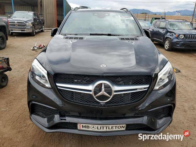 2018 MERCEDESBENZ GLE 63 AMGS 4MATIC z USA uszkodzony Warszawa