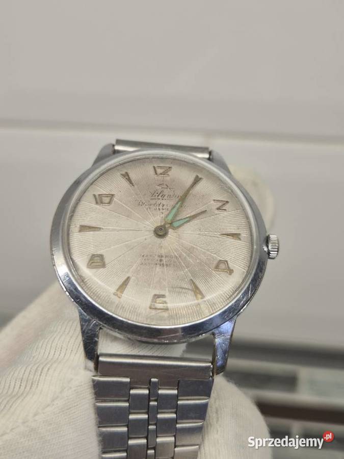 Zegarek vintage Atlantic Worldmaster Chorzów