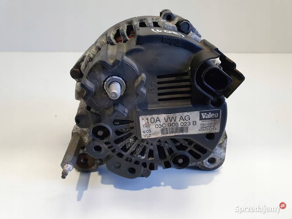 ALTERNATOR Audi A3 II 8P 16 FSI valeo 03C903023B lubelskie Rudka