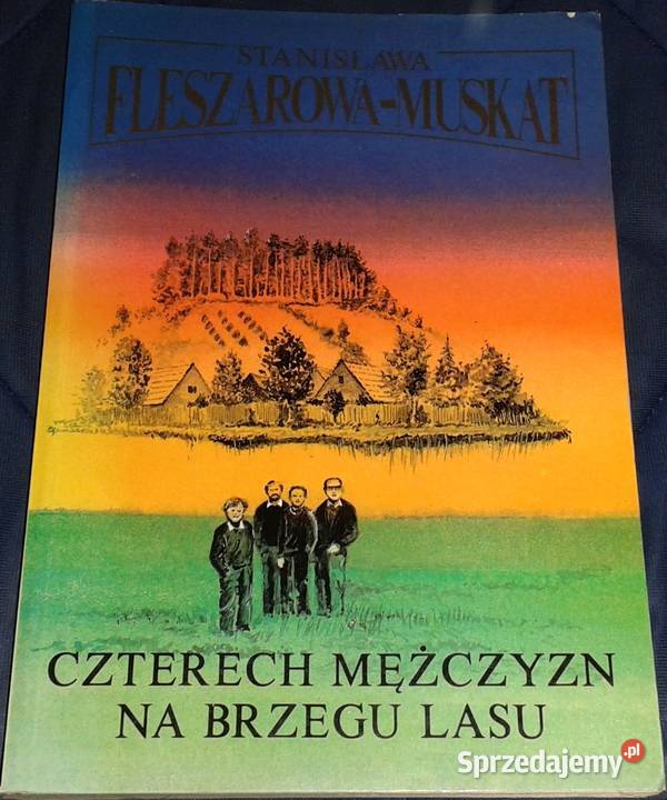 Czterech mężczyzn na brzegu lasu S Chełm