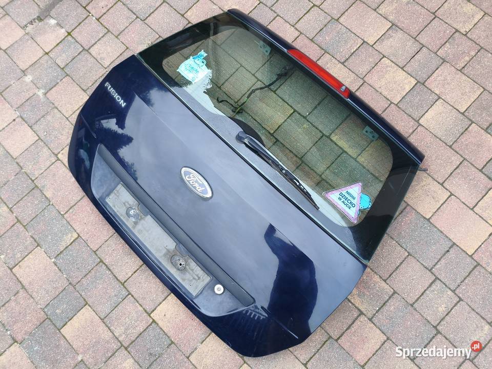 Klapa Bagażnika Szyba Ford Fusion Granatowa Karoseria Wyszków