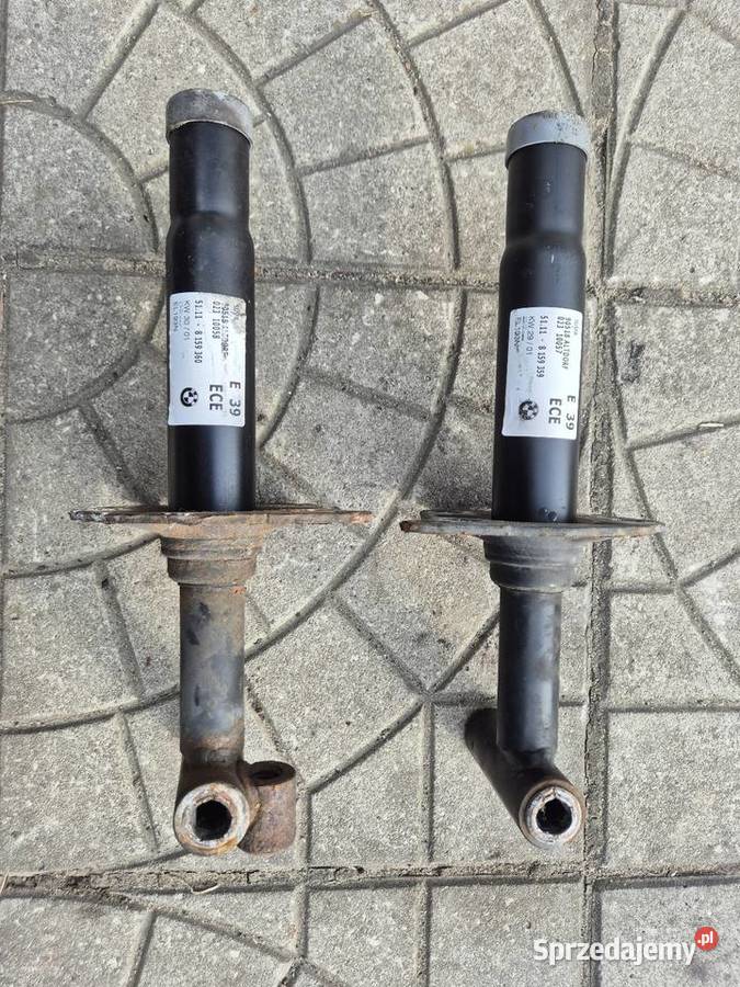BMW E39 absorbery absorber zderzaka przedniego