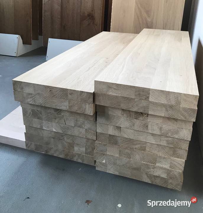 Dębowe stopnie schody trepy blaty 1000x300x40